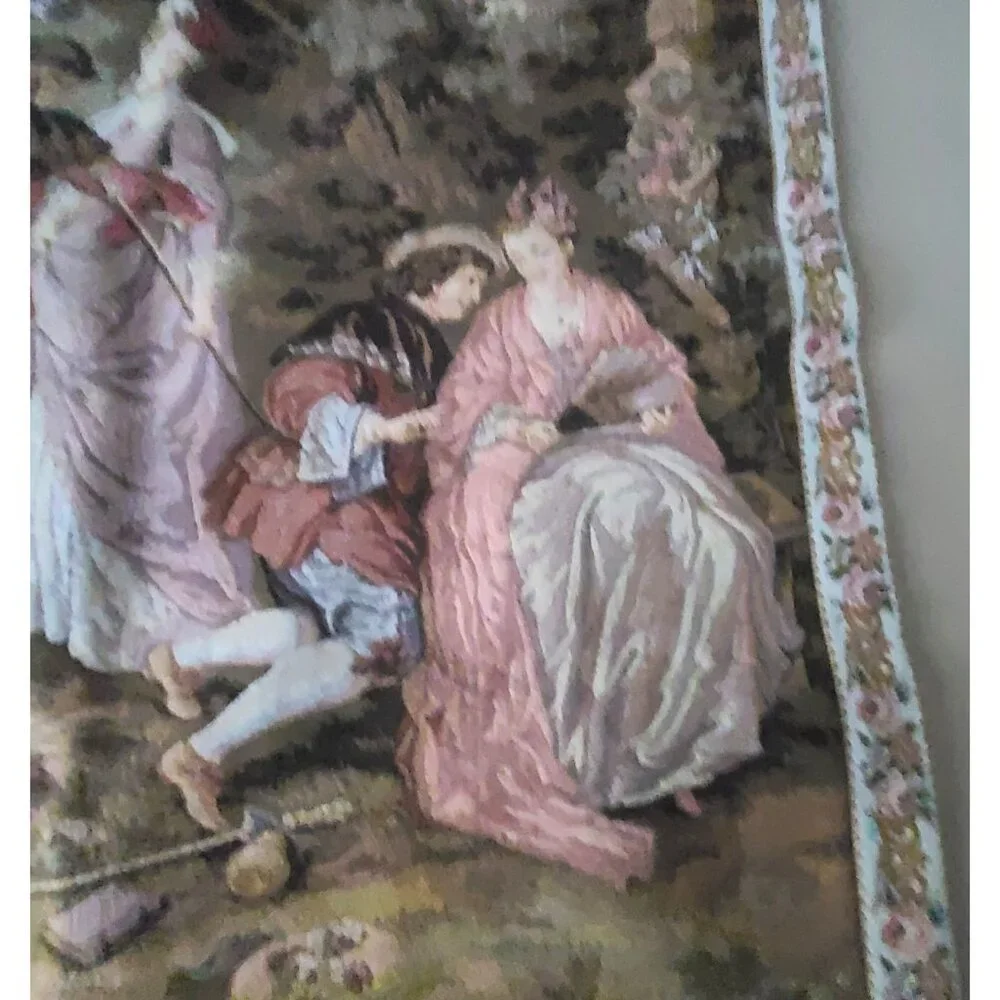 French Tapestry By JP Paris Panneaux Gobelins L'embarquement Pour Cythere